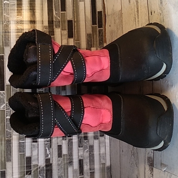 Lands End YTH snow tech boots 5 blossom pink 💗 - Picture 2 of 6